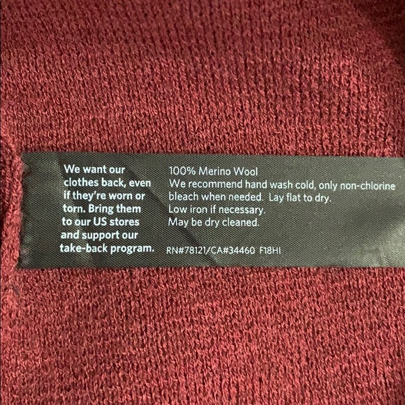 EILEEN FISHER COLLAR CARDIGAN L/G - Picture 8 of 8